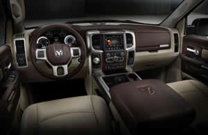 Intérieur du nouveau dodge ram 1500