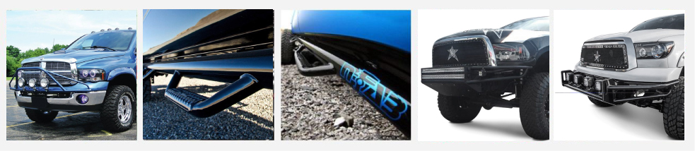 Dodge RAM 1500 Accessoire : pare buffe Treuil Marche pieds